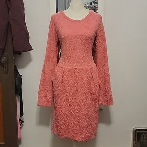 NWOT Anthropologie Textured Dress With Pockets